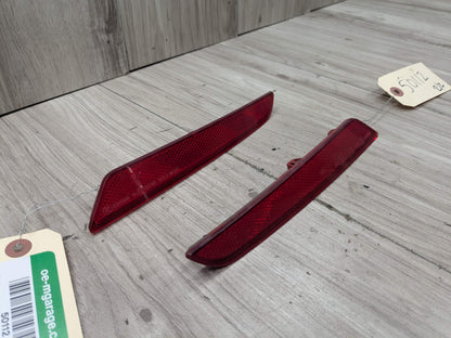 16-19 OEM BMW G11 G12 Rear Bumper Left Right Side Markers Light Reflectors SET