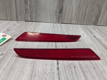 16-19 OEM BMW G11 G12 Rear Bumper Left Right Side Markers Light Reflectors SET