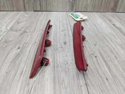 16-19 OEM BMW G11 G12 Rear Bumper Left Right Side Markers Light Reflectors SET