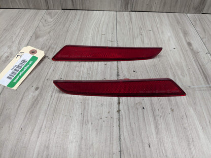 16-19 OEM BMW G11 G12 Rear Bumper Left Right Side Markers Light Reflectors SET