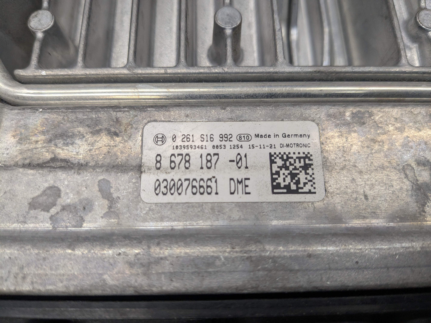 16-19 OEM BMW G11 G12 G30 M550 750 Engine N63 DME ECU Control Module Computer