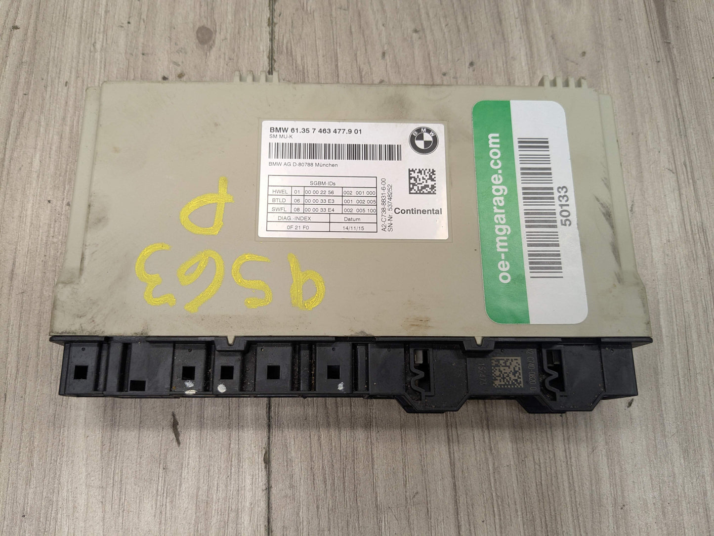 16-19 OEM BMW G11 G12 740 750 Driver Passenger Seat Control Memory Module
