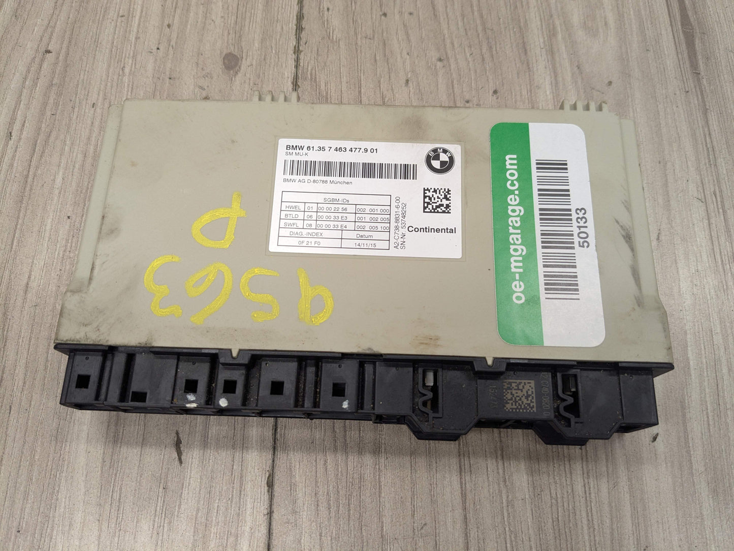 16-19 OEM BMW G11 G12 740 750 Driver Passenger Seat Control Memory Module