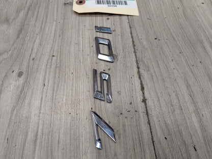 16-22 OEM BMW G11 G12 750i Front Fender  750i Badge Emblem