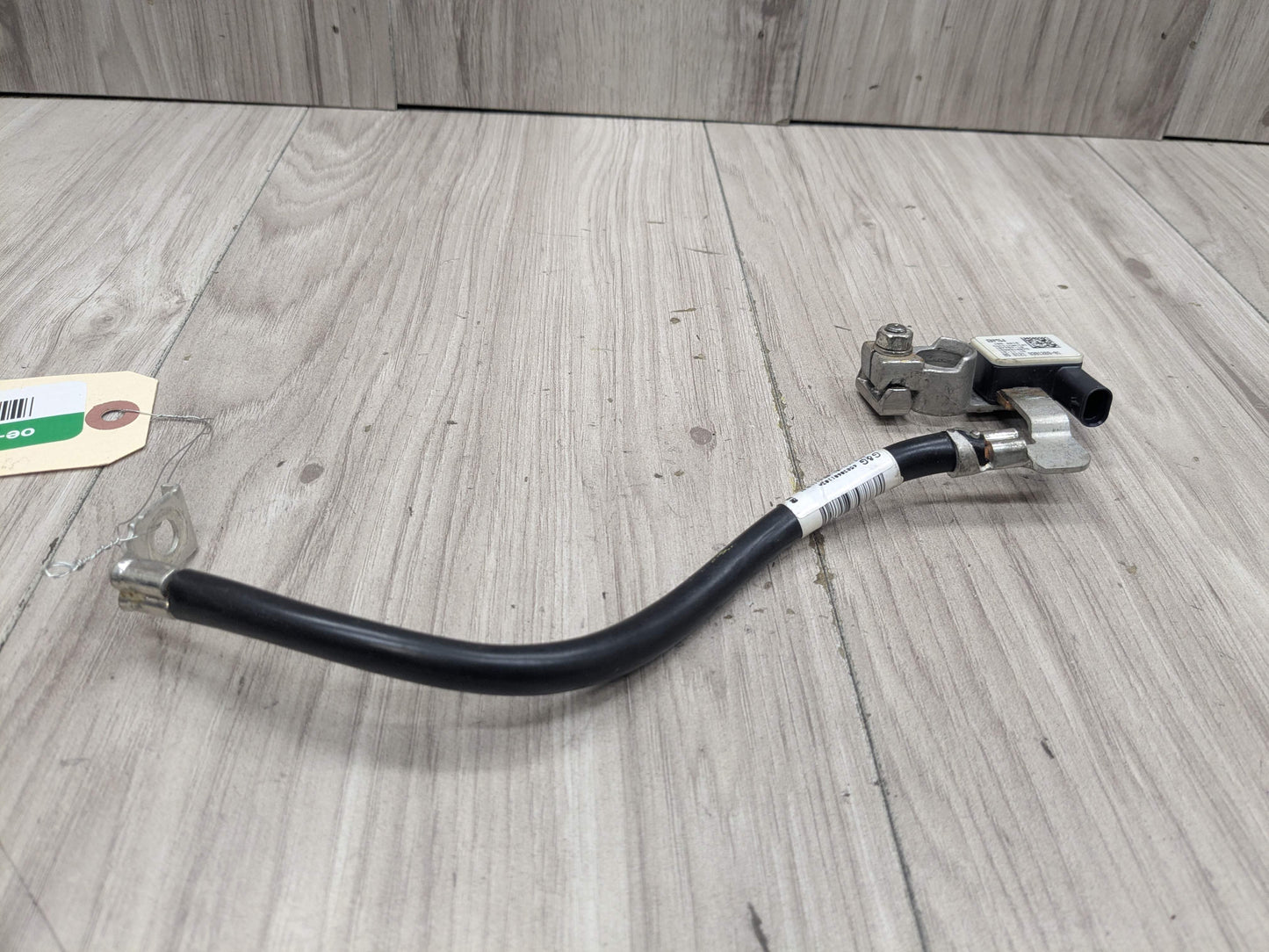 16-19 OEM BMW G11 G12 740 750 Negative Battery Cable Terminal IBS Sensor Black