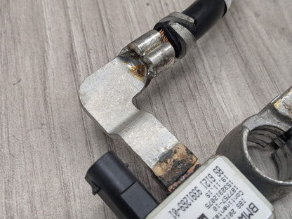16-19 OEM BMW G11 G12 740 750 Negative Battery Cable Terminal IBS Sensor Black