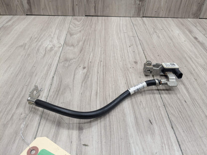 16-19 OEM BMW G11 G12 740 750 Negative Battery Cable Terminal IBS Sensor Black