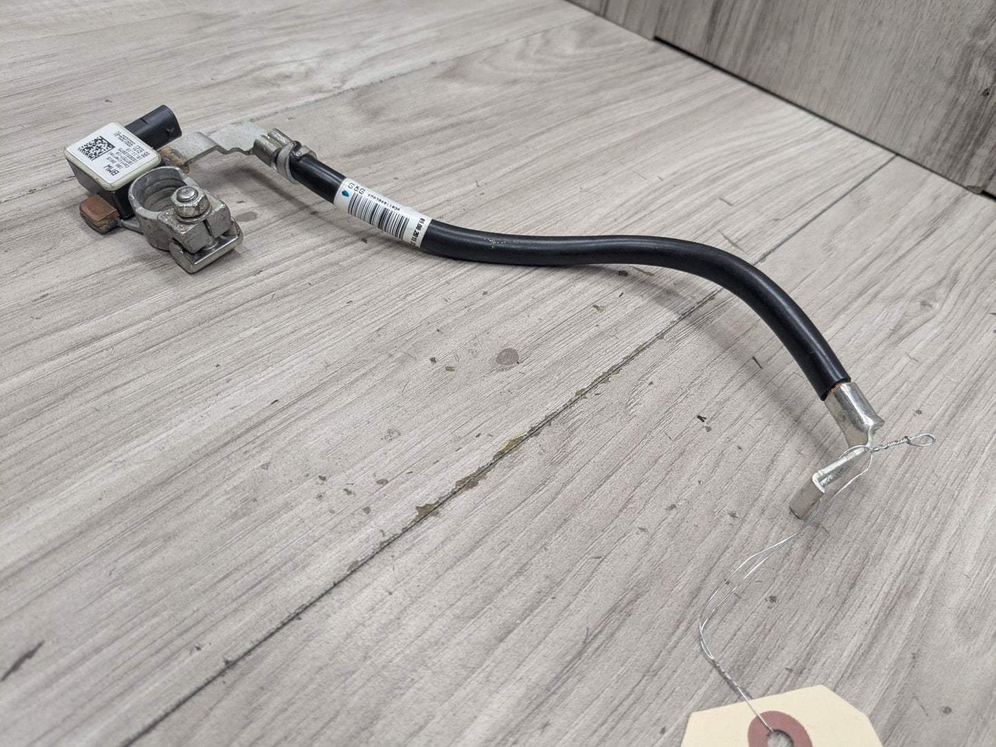 16-19 OEM BMW G11 G12 740 750 Negative Battery Cable Terminal IBS Sensor Black