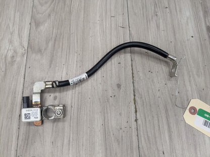 16-19 OEM BMW G11 G12 740 750 Negative Battery Cable Terminal IBS Sensor Black