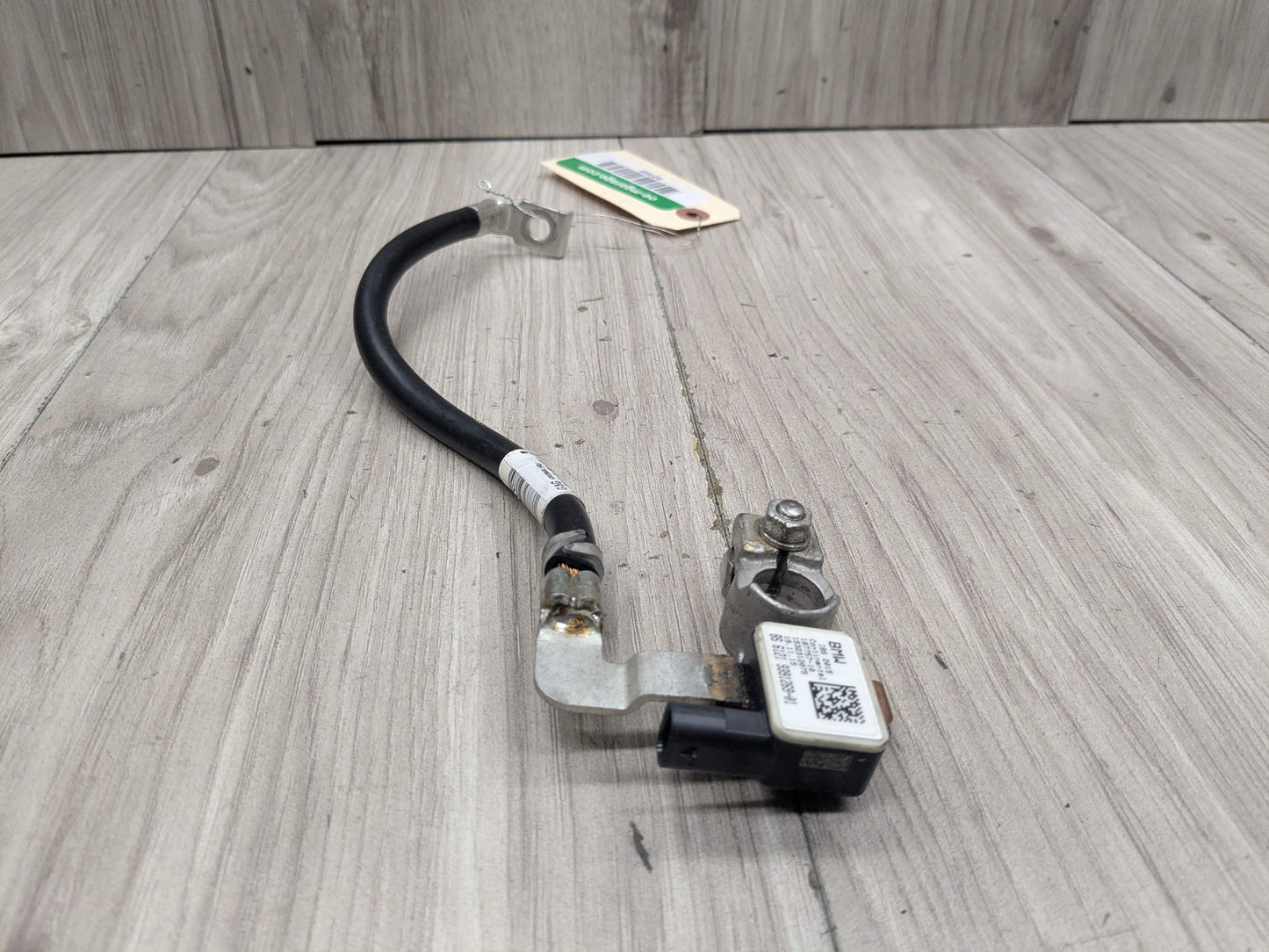 16-19 OEM BMW G11 G12 740 750 Negative Battery Cable Terminal IBS Sensor Black