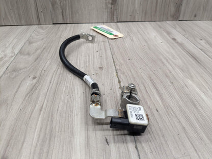16-19 OEM BMW G11 G12 740 750 Negative Battery Cable Terminal IBS Sensor Black