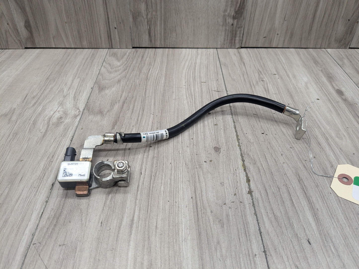 16-19 OEM BMW G11 G12 740 750 Negative Battery Cable Terminal IBS Sensor Black