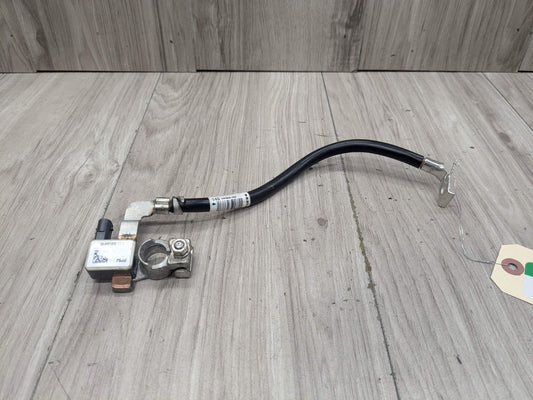 16-19 OEM BMW G11 G12 740 750 Negative Battery Cable Terminal IBS Sensor Black
