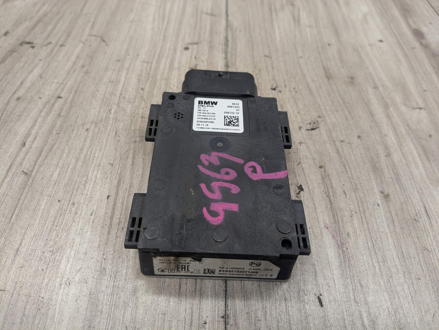 OEM BMW G12 G30 540 M550 750 Blind Spot Radar Sensor Lane Change Warning Module
