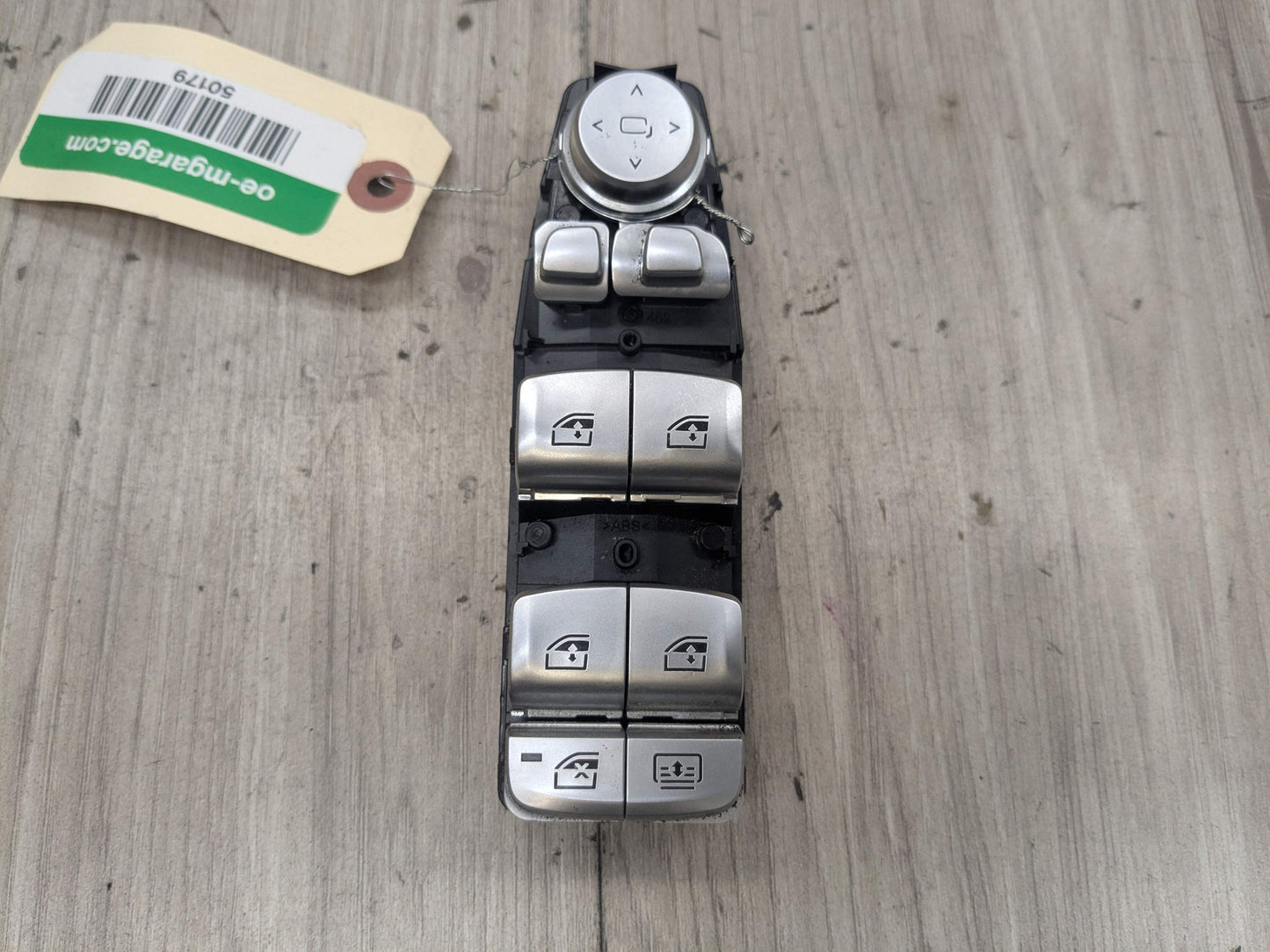 16-22 OEM BMW G11 G12 740 750 M760 B7 Left Driver Master Window Control Switch