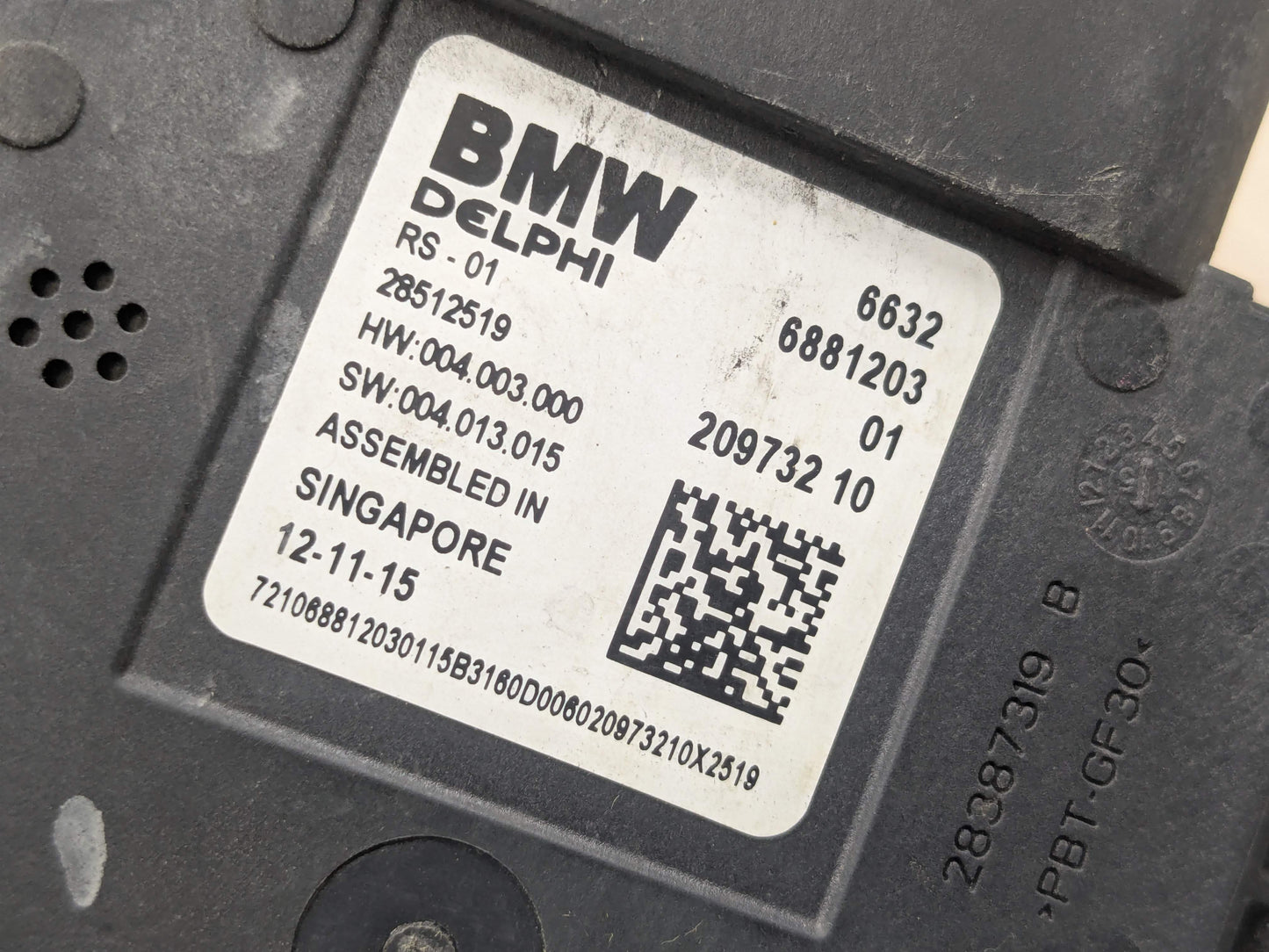 PRE-LCI OEM BMW F90 G01 G12 G30 740 750 540 M550 Blind Spot Radar Sensor Module