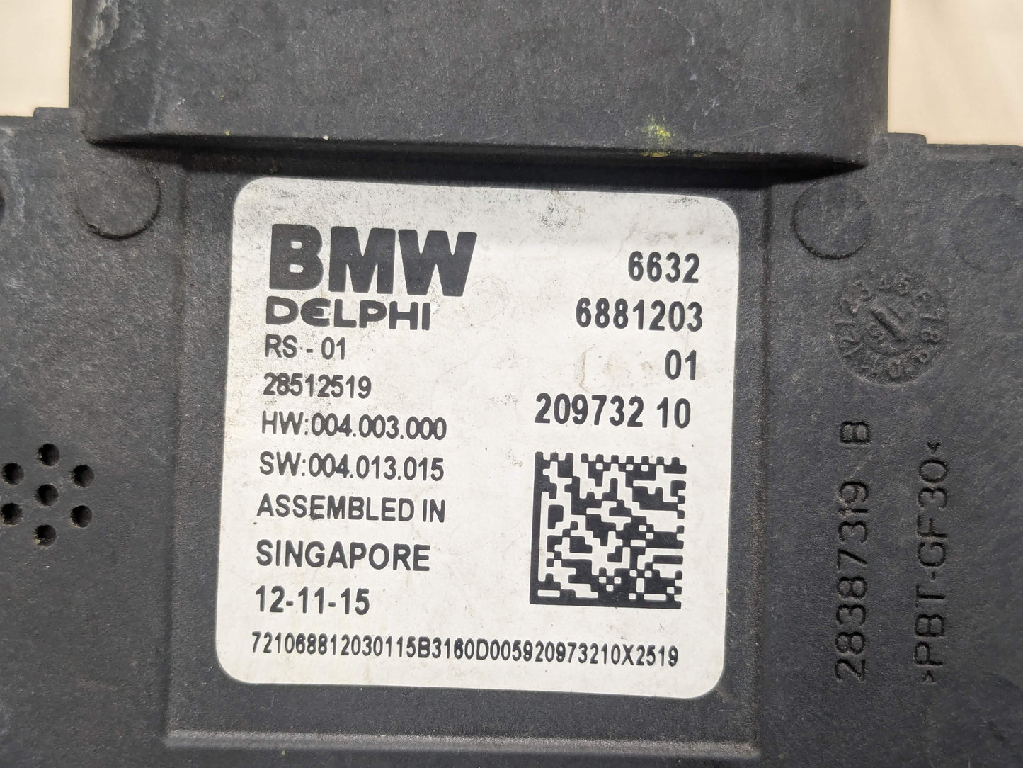PRE-LCI OEM BMW F90 G01 G12 G30 740 750 540 M550 Blind Spot Radar Sensor Module