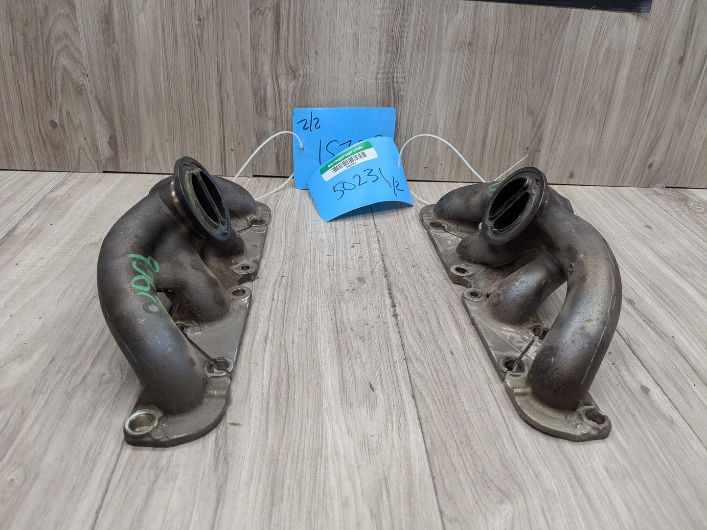 OEM BMW G11 G12 G30 Engine N63R V8 4.4L Twin Turbo Exhaust Manifold Headers SET