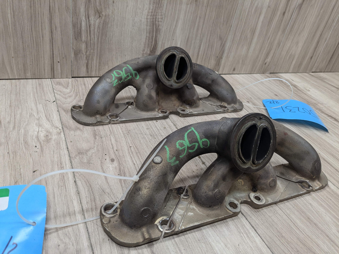 OEM BMW G11 G12 G30 Engine N63R V8 4.4L Twin Turbo Exhaust Manifold Headers SET