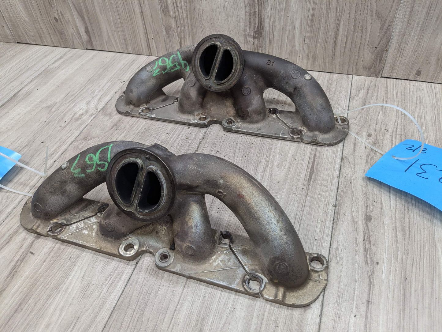 OEM BMW G11 G12 G30 Engine N63R V8 4.4L Twin Turbo Exhaust Manifold Headers SET