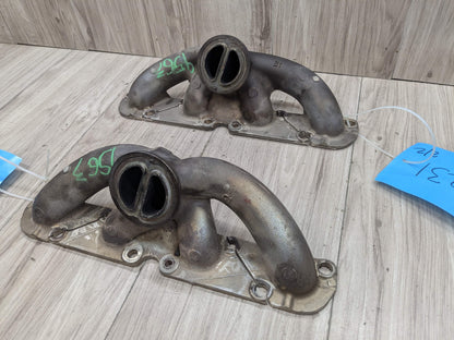 OEM BMW G11 G12 G30 Engine N63R V8 4.4L Twin Turbo Exhaust Manifold Headers SET