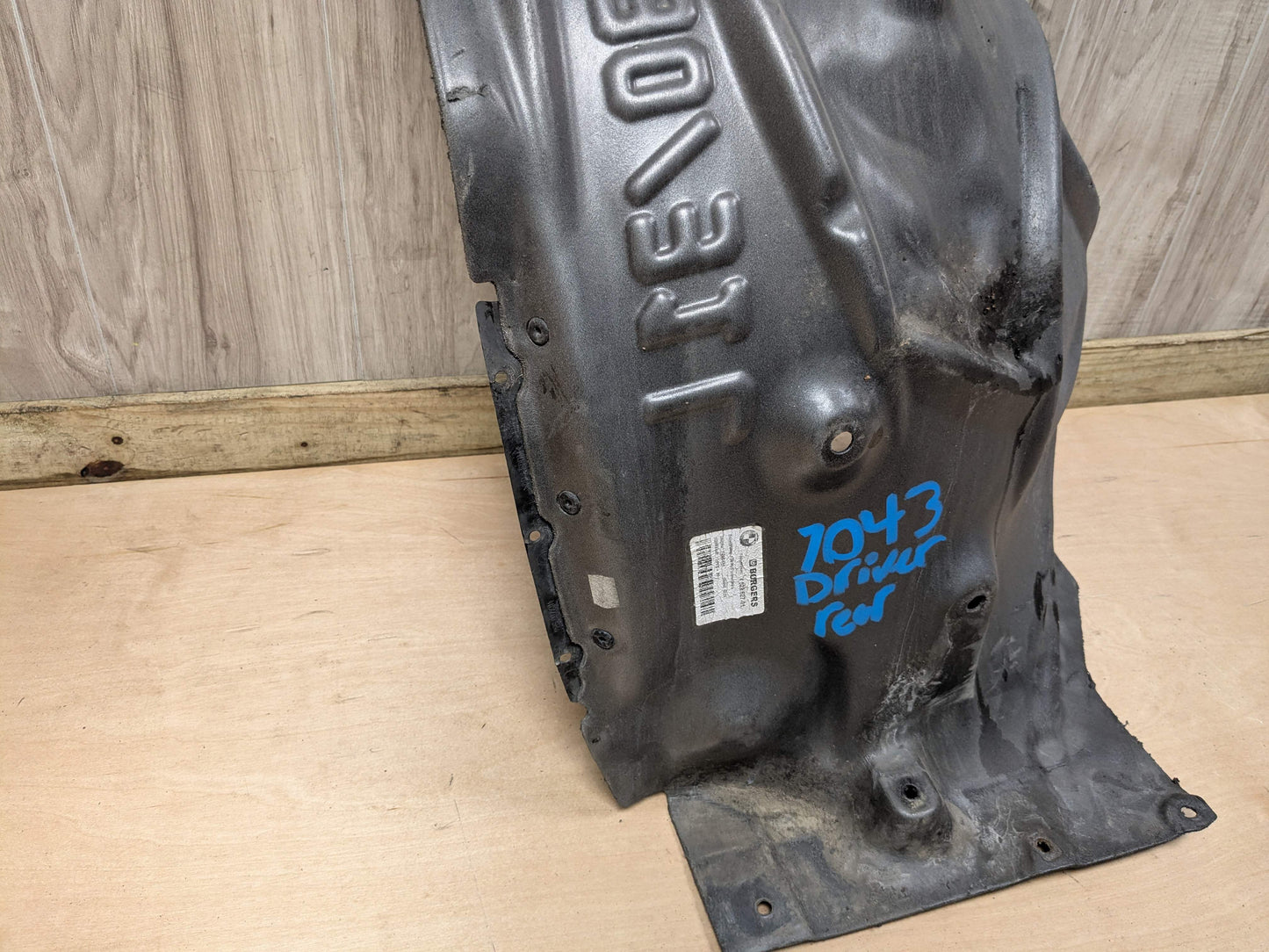 12-18 OEM BMW F30 328 330 335 340 Front Left Fender Liner Wheel Splash Shield
