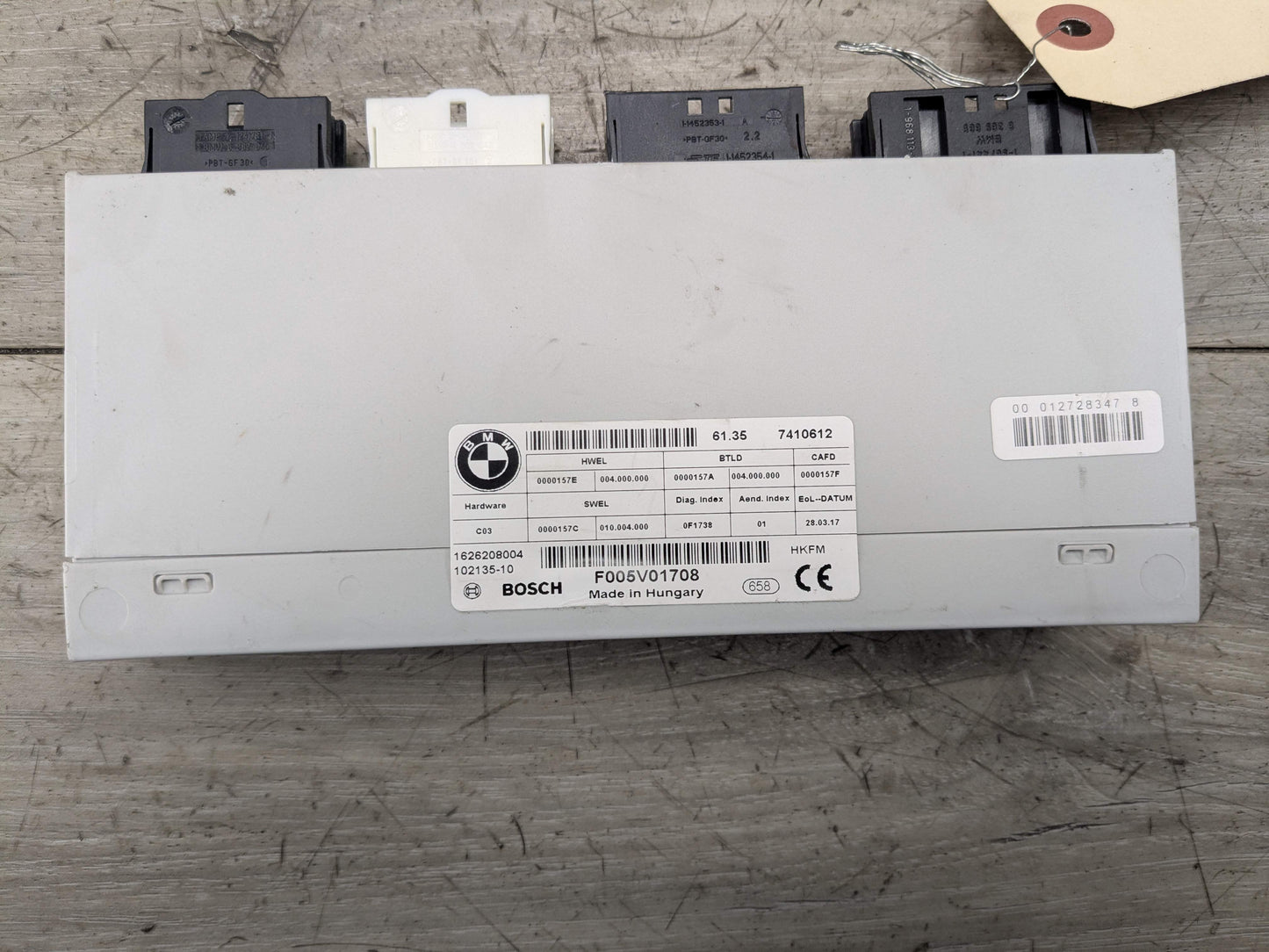 14-19 OEM BMW F34 328 330 335 340 Trunk Tailgate Decklid Function Control Module
