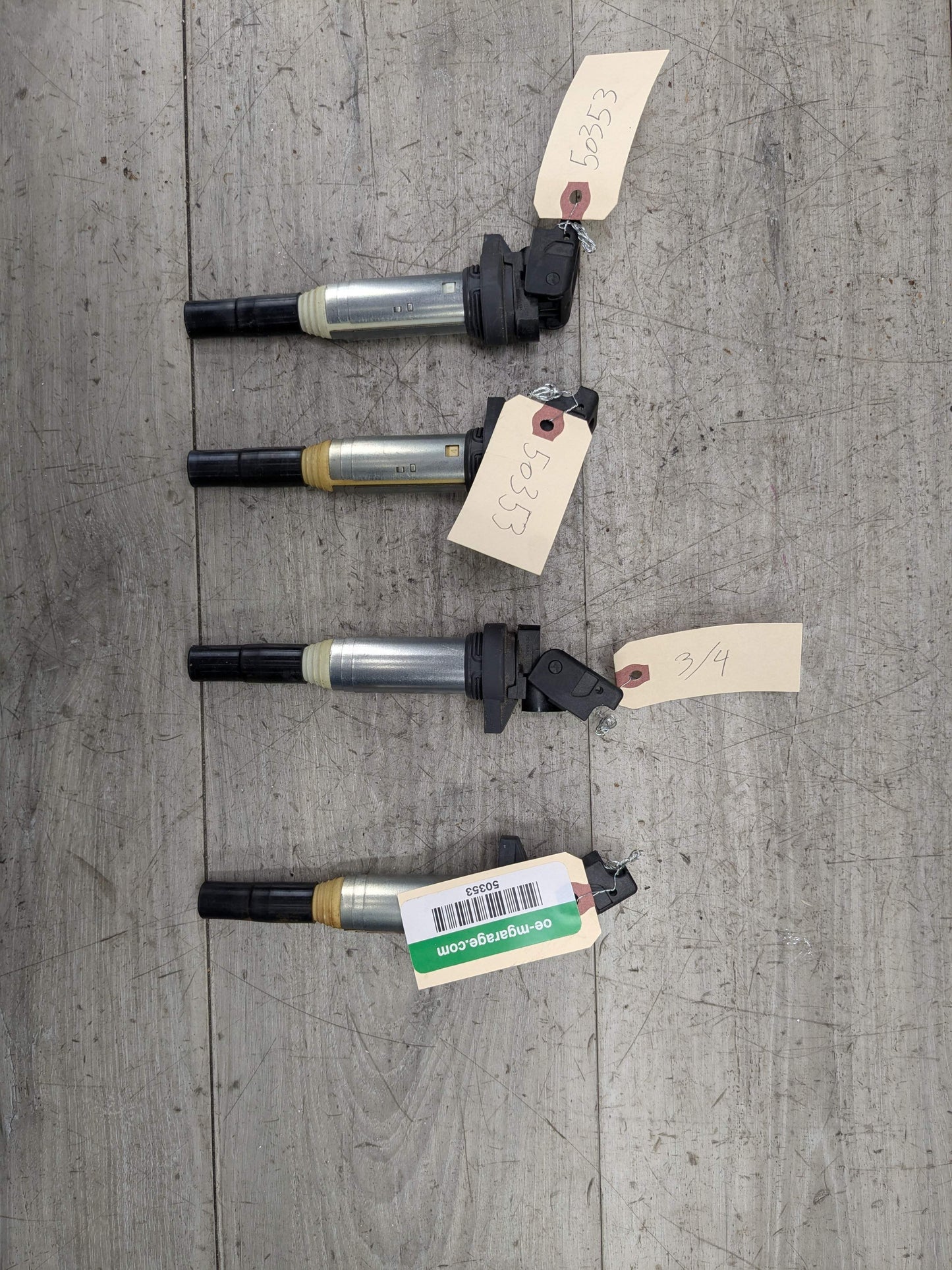 OEM BMW M4 E92 F15 F30 F32 F80 Engine N20 N54 N55 S55 DELPHI Ignition Coils SET