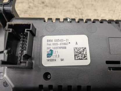 WEAR* OEM BMW F15 F85 X5 F16 F86 X6 AC Heater Control Panel Radio Media Switch