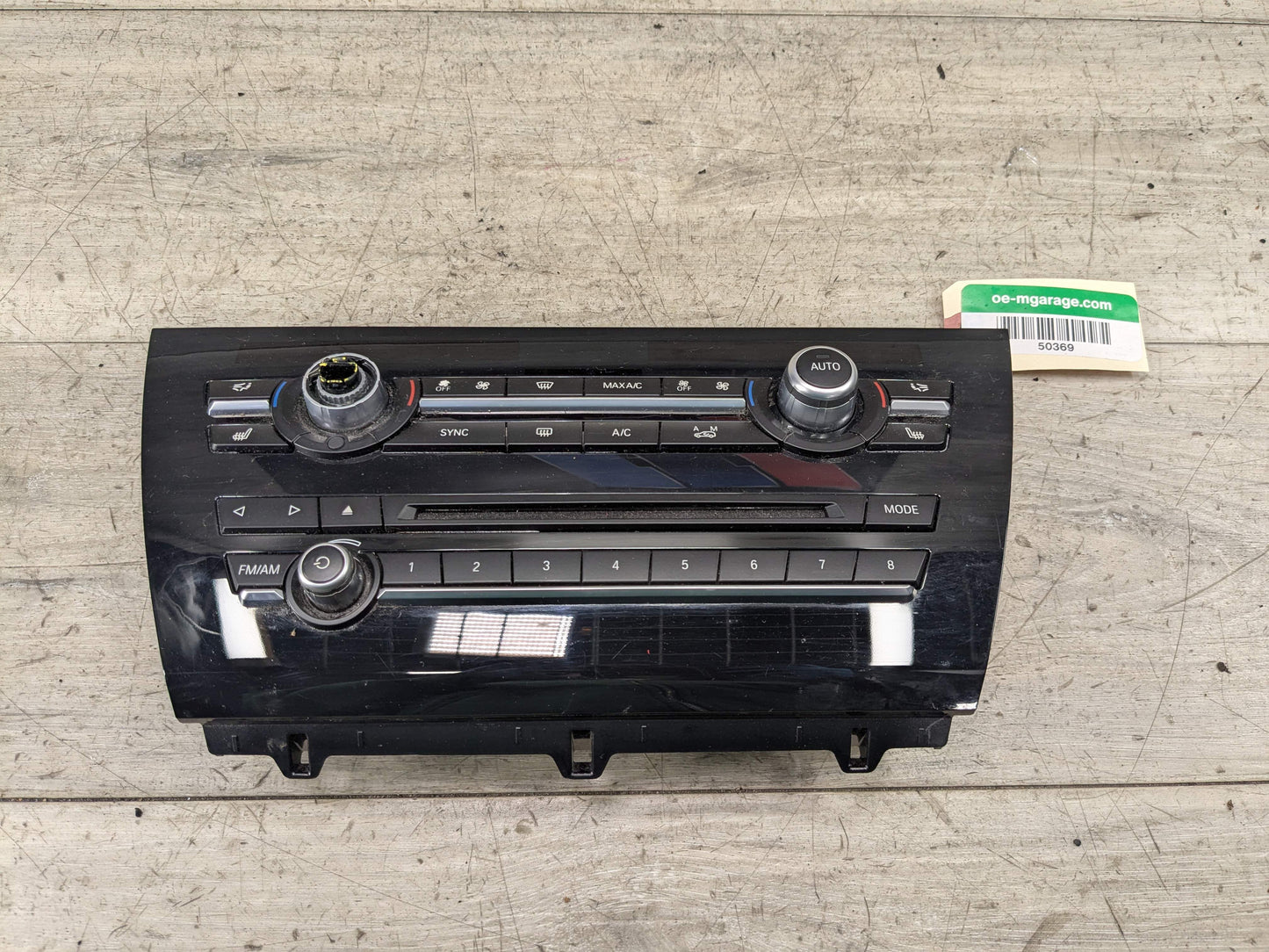 WEAR* OEM BMW F15 F85 X5 F16 F86 X6 AC Heater Control Panel Radio Media Switch