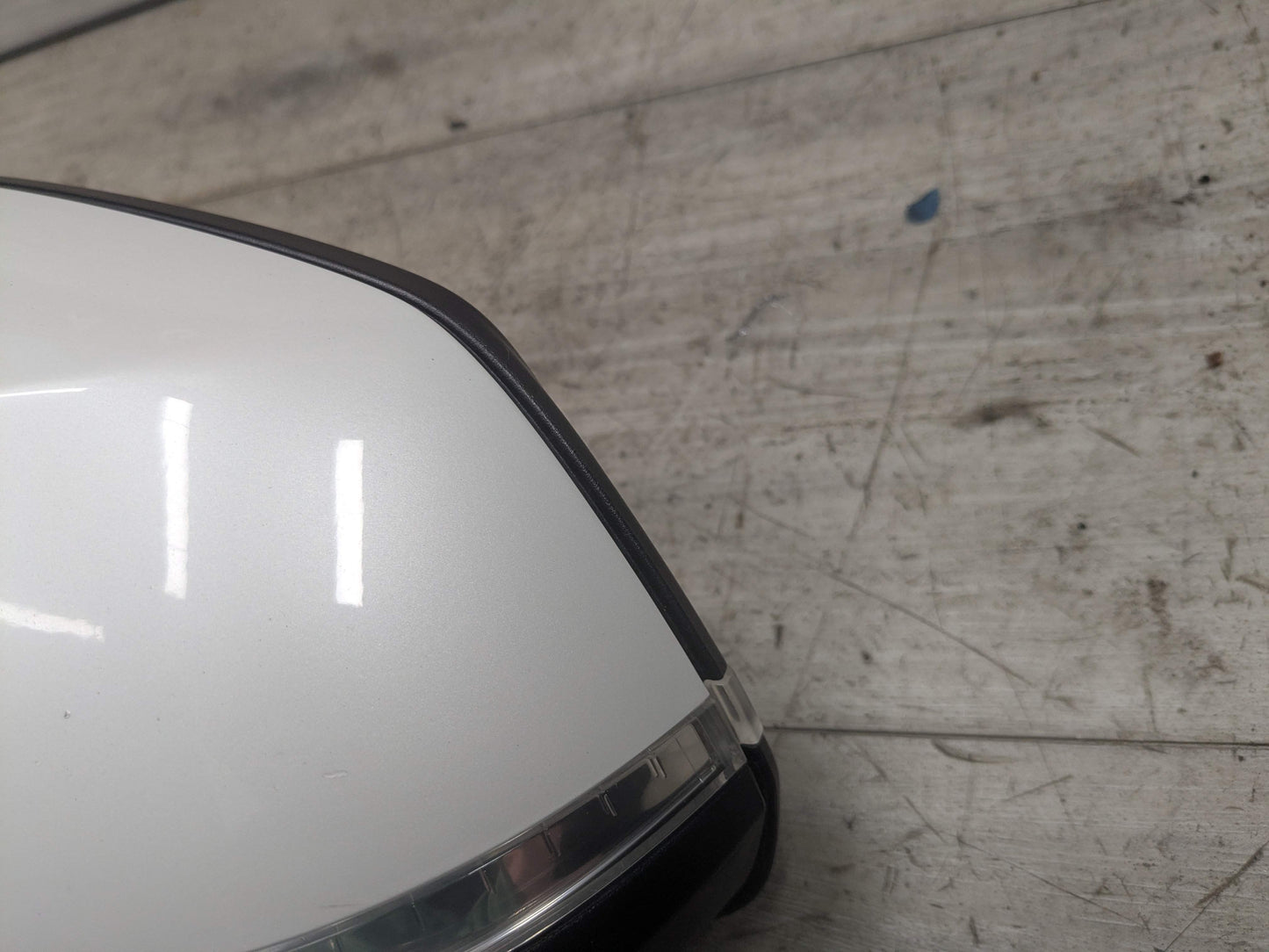 14-19 OEM BMW F34 328 335 Left Driver Auto Dip Heated Side Mirror White A96