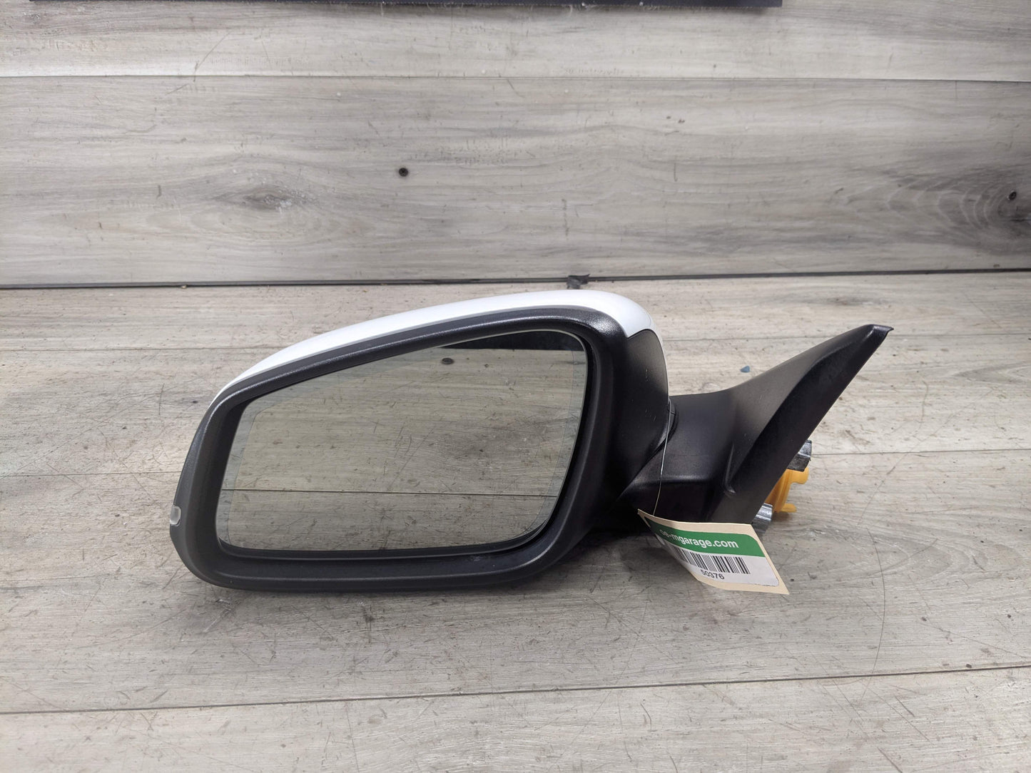14-19 OEM BMW F34 328 335 Left Driver Auto Dip Heated Side Mirror White A96