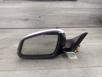 14-19 OEM BMW F34 328 335 Left Driver Auto Dip Heated Side Mirror White A96