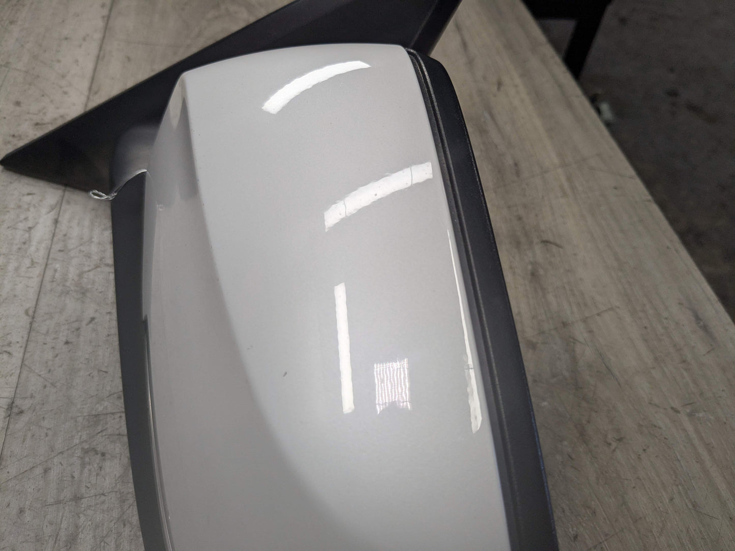 14-19 OEM BMW F34 328 335 Left Driver Auto Dip Heated Side Mirror White A96