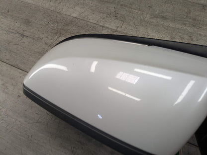 14-19 OEM BMW F34 328 335 Left Driver Auto Dip Heated Side Mirror White A96