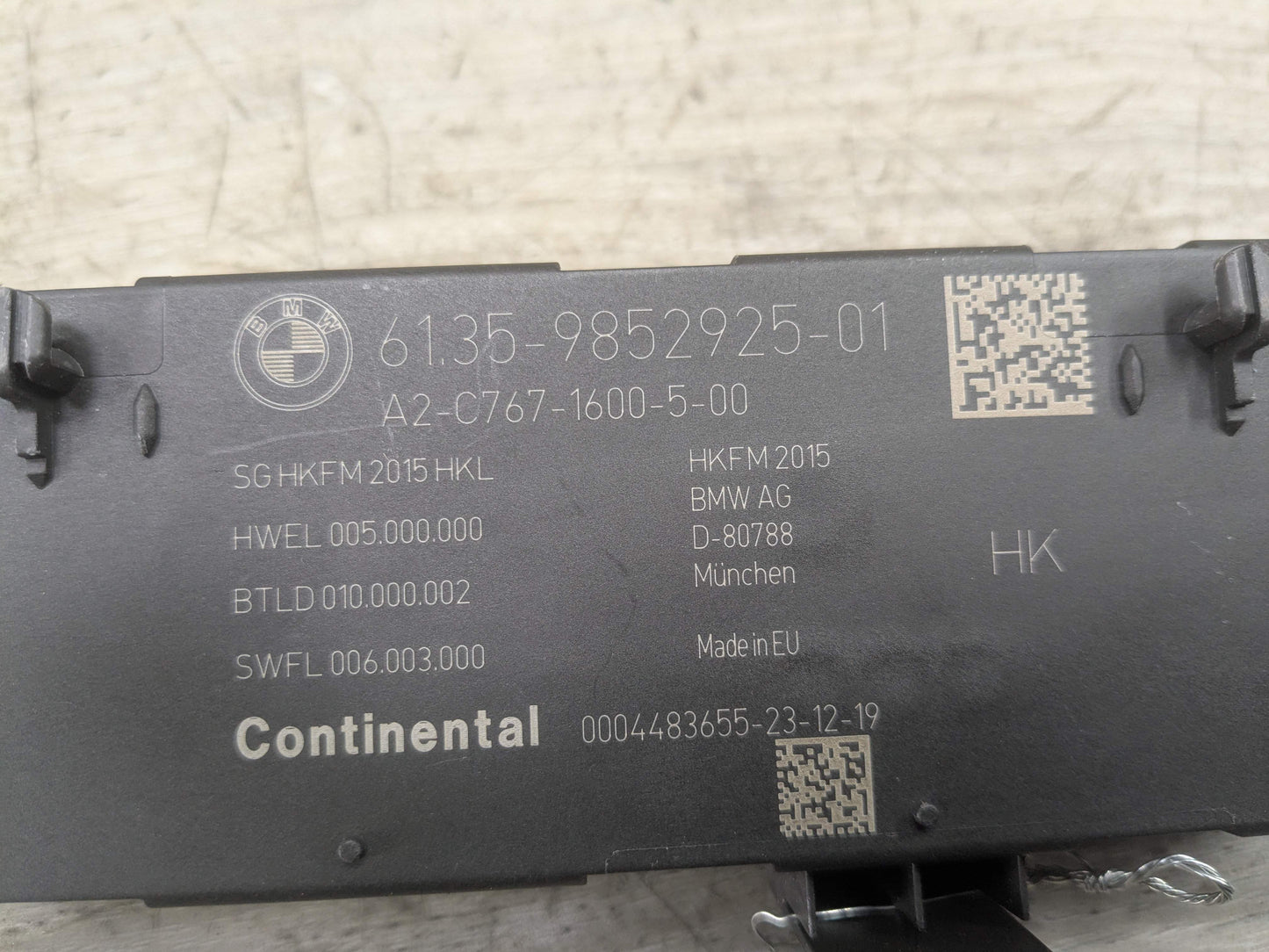 OEM BMW G01 G12 G20 G30 F90 Trunk Tailgate Decklid Function Control Module *NOTE