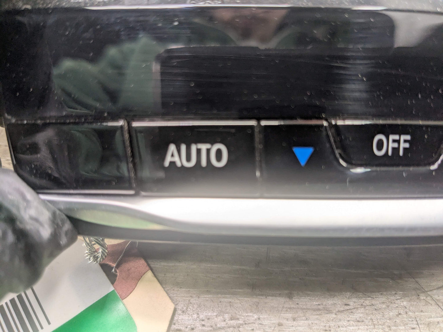OEM BMW G01 G02 F97 F98 X3 X4 AC Rear Heater Climate Control Switch Panel