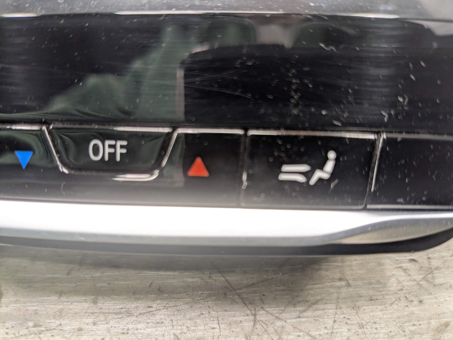 OEM BMW G01 G02 F97 F98 X3 X4 AC Rear Heater Climate Control Switch Panel