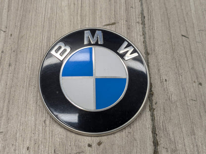 OEM BMW E90 F02 F22 F30 F32 F36 F80 F87 M3 M4 Rear Trunk Lid Round Emblem 74mm