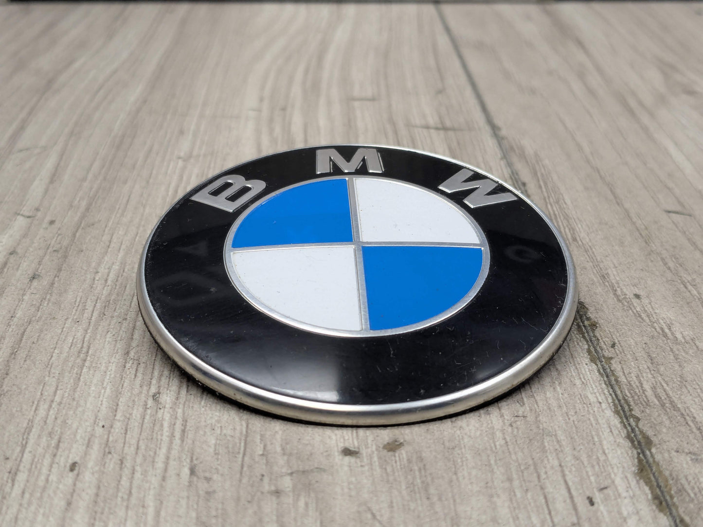 OEM BMW E90 F02 F22 F30 F32 F36 F80 F87 M3 M4 Rear Trunk Lid Round Emblem 74mm