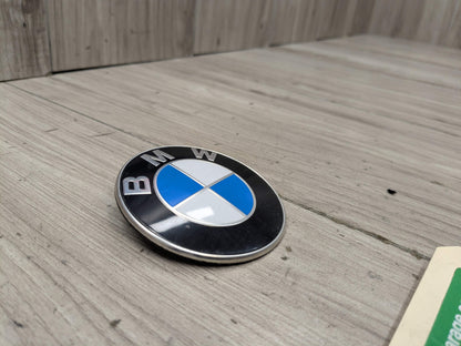 OEM BMW E90 F02 F22 F30 F32 F36 F80 F87 M3 M4 Rear Trunk Lid Round Emblem 74mm