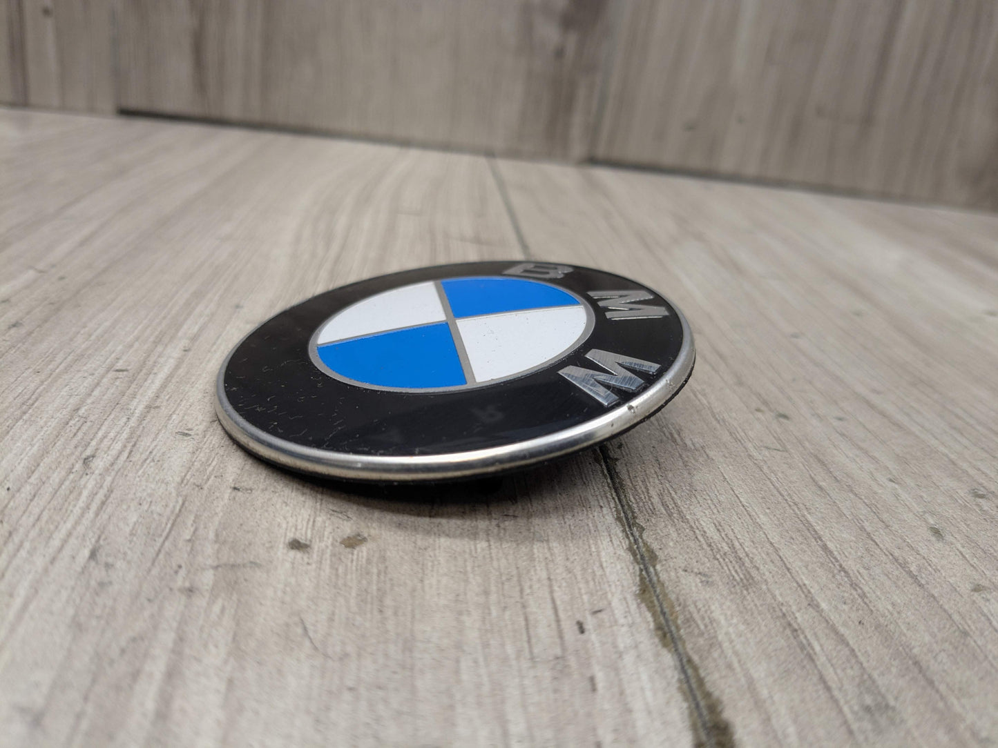 OEM BMW E90 F02 F22 F30 F32 F36 F80 F87 M3 M4 Rear Trunk Lid Round Emblem 74mm