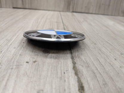 OEM BMW E90 F02 F22 F30 F32 F36 F80 F87 M3 M4 Rear Trunk Lid Round Emblem 74mm