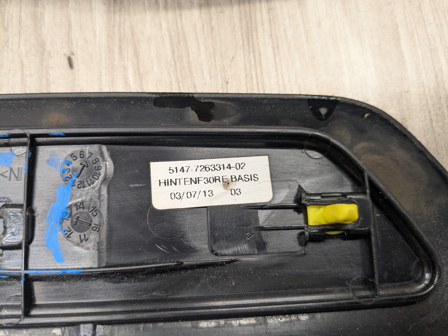 12-18 OEM BMW F30 F31 Front Rear Left Right Entrance Door Sill Cover Trims SET