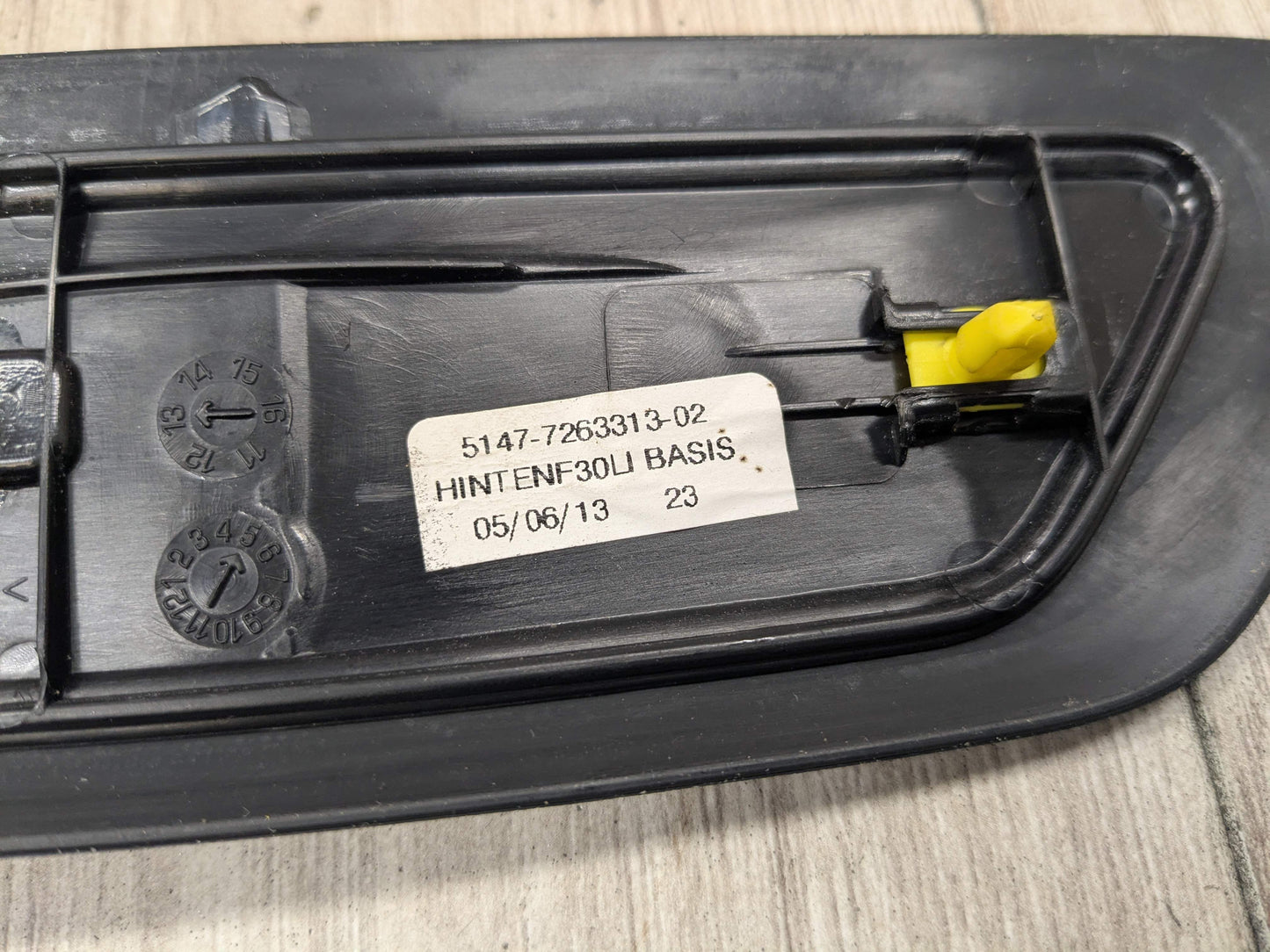 12-18 OEM BMW F30 F31 Front Rear Left Right Entrance Door Sill Cover Trims SET