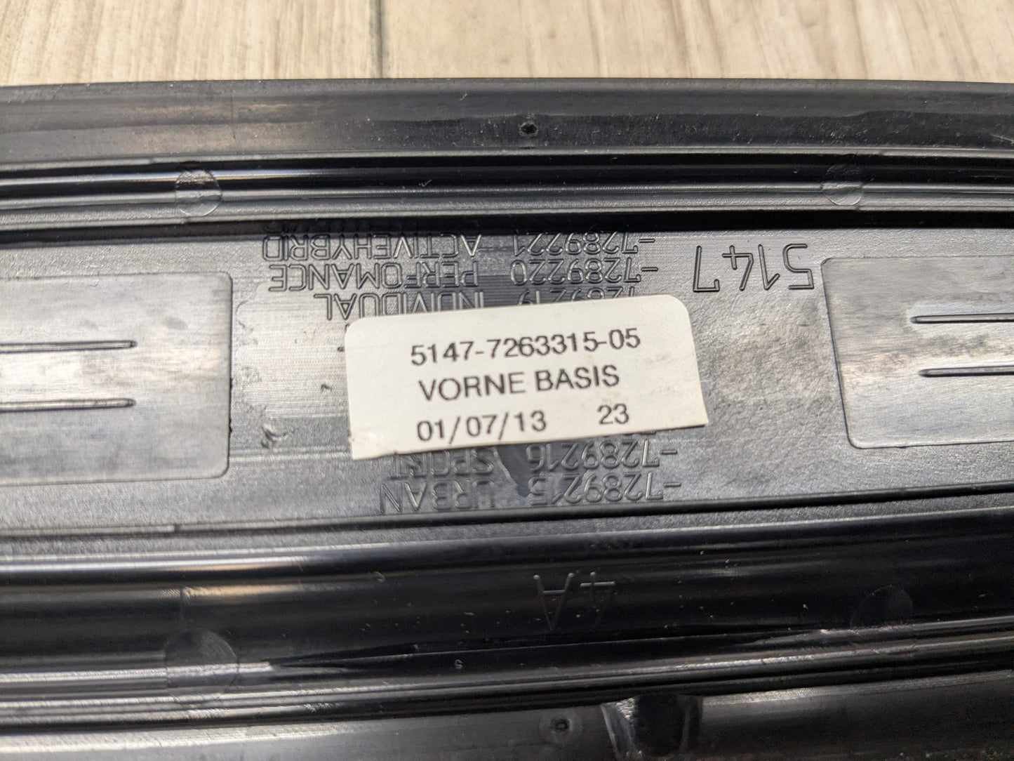 12-18 OEM BMW F30 F31 Front Rear Left Right Entrance Door Sill Cover Trims SET