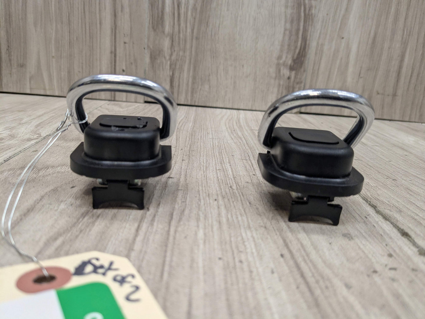 OEM BMW E70 E83 F15 F25 G01 X3 X5 Trunk Cargo Latch Tie Down Hook Clasp Ring SET