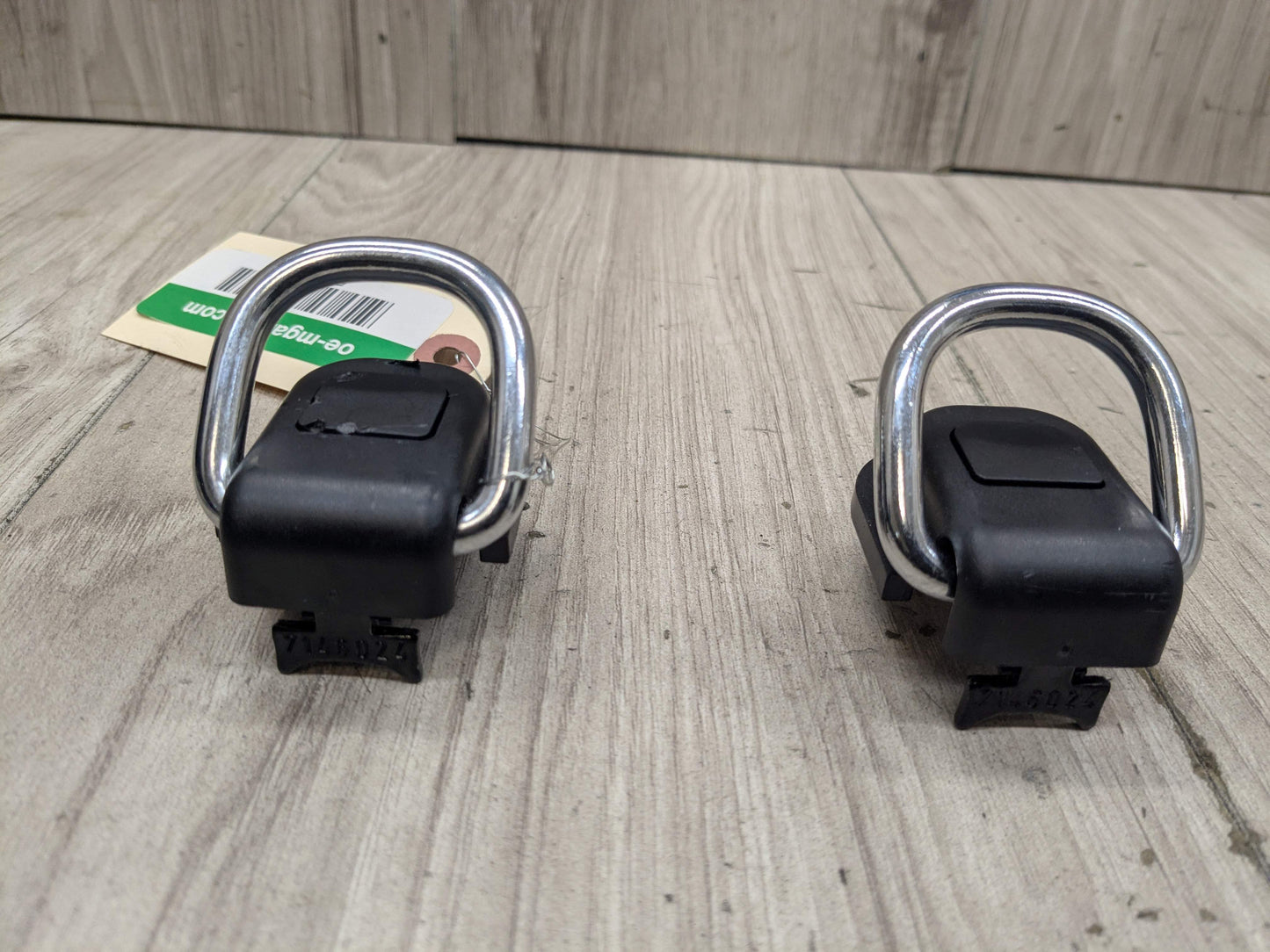 OEM BMW E70 E83 F15 F25 G01 X3 X5 Trunk Cargo Latch Tie Down Hook Clasp Ring SET