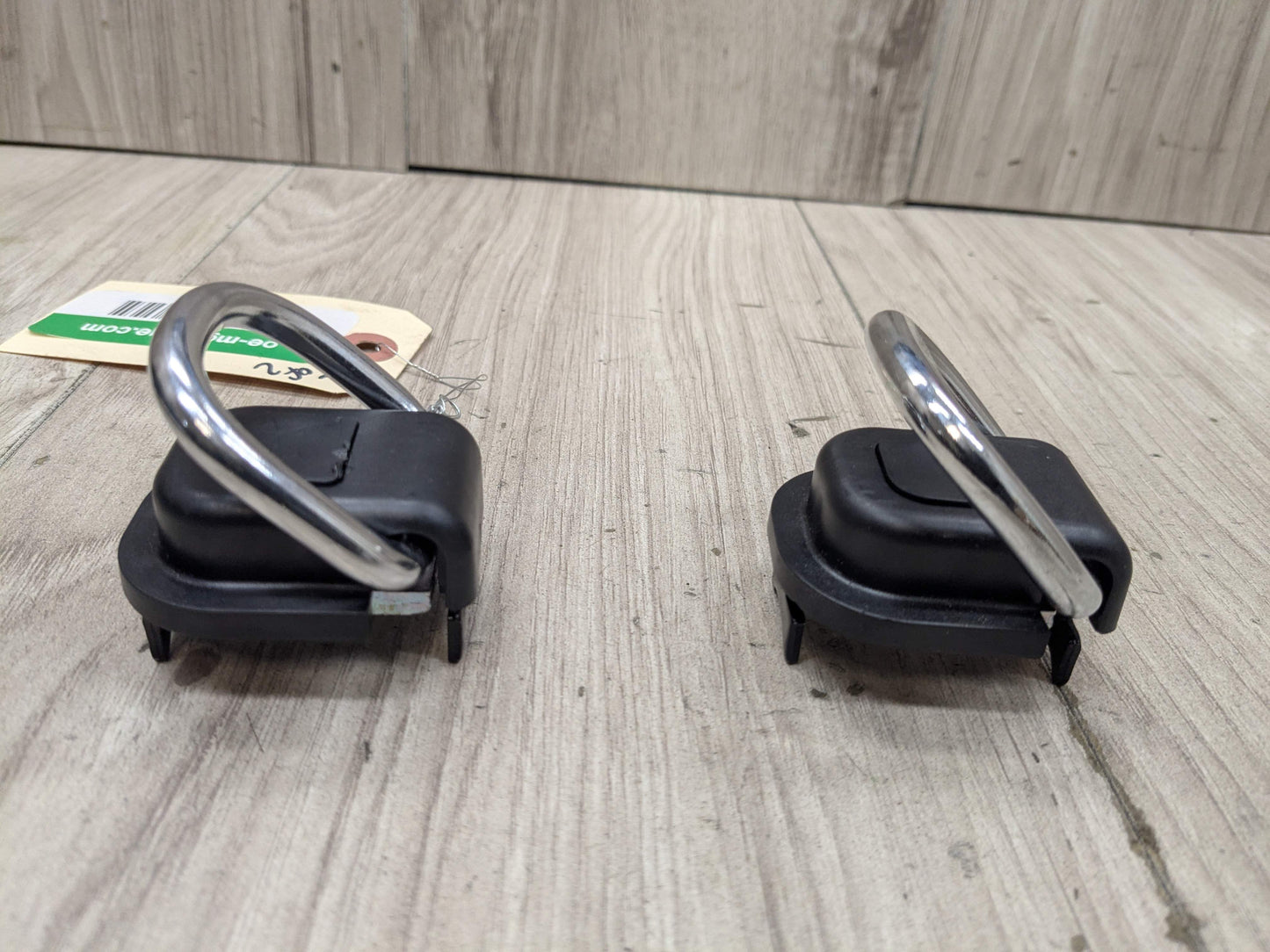 OEM BMW E70 E83 F15 F25 G01 X3 X5 Trunk Cargo Latch Tie Down Hook Clasp Ring SET