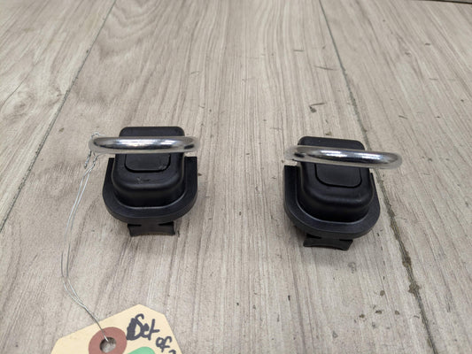 OEM BMW E70 E83 F15 F25 G01 X3 X5 Trunk Cargo Latch Tie Down Hook Clasp Ring SET